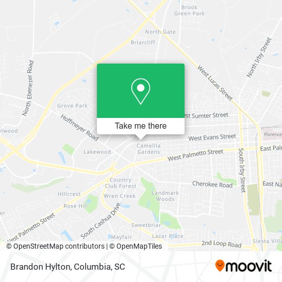 Mapa de Brandon Hylton