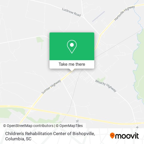 Mapa de Children's Rehabilitation Center of Bishopville