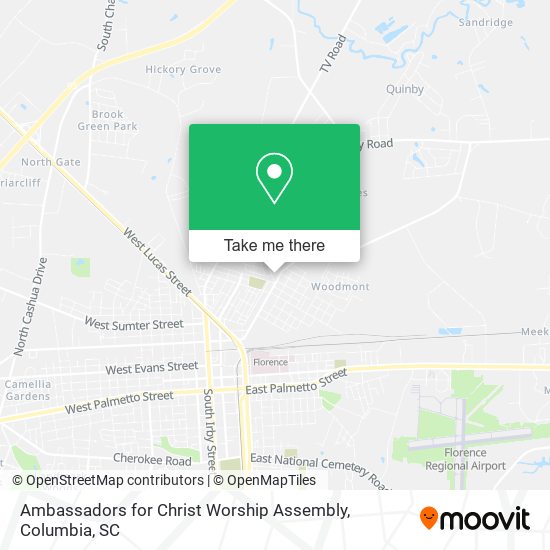 Mapa de Ambassadors for Christ Worship Assembly