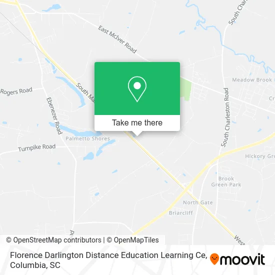 Florence Darlington Distance Education Learning Ce map