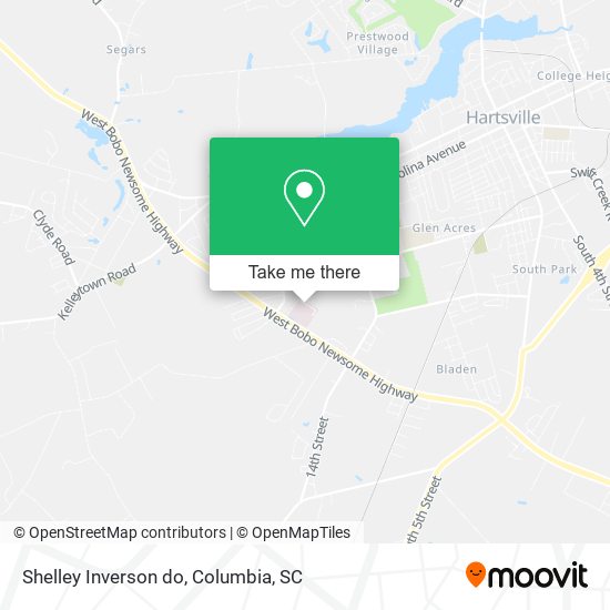 Mapa de Shelley Inverson do