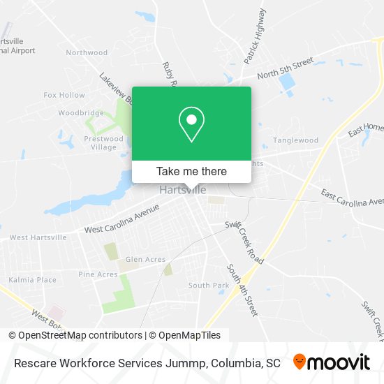 Rescare Workforce Services Jummp map