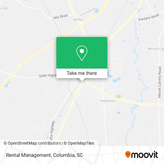 Rental Management map