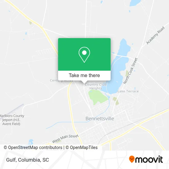 Gulf map