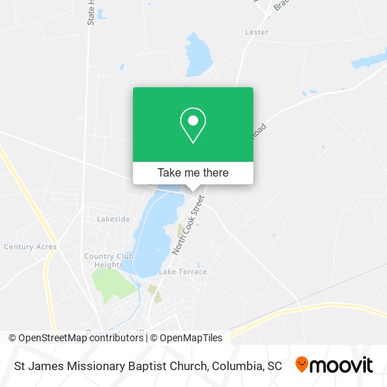 St James Missionary Baptist Church map