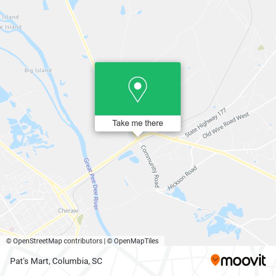 Mapa de Pat's Mart