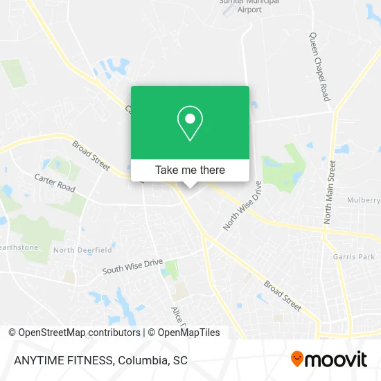 ANYTIME FITNESS map