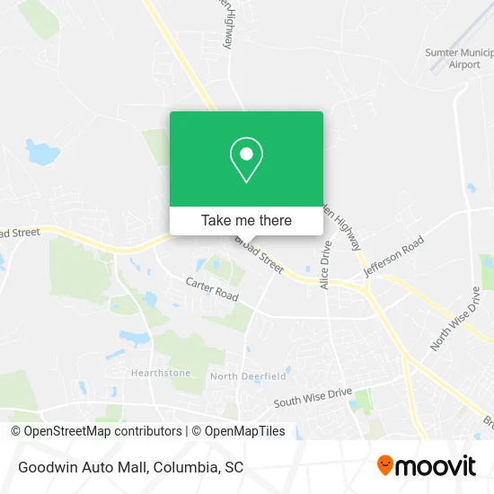 Goodwin Auto Mall map