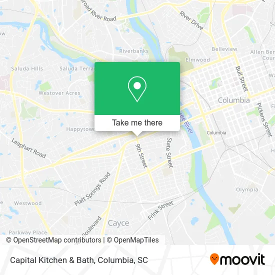 Capital Kitchen & Bath map