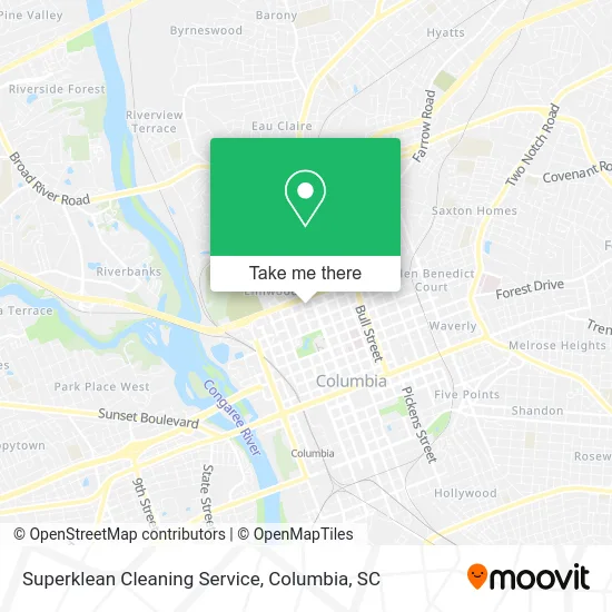 Superklean Cleaning Service map