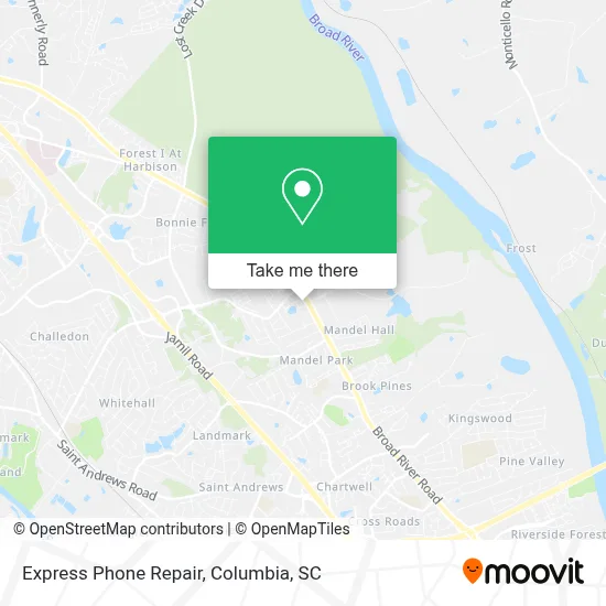 Express Phone Repair map