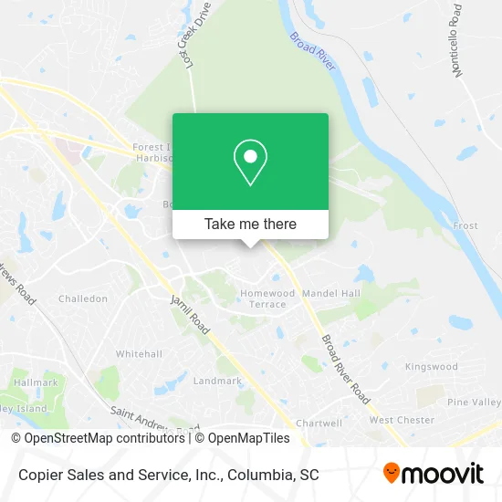 Copier Sales and Service, Inc. map