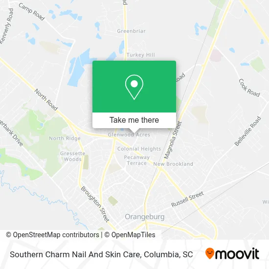 Southern Charm Nail And Skin Care map