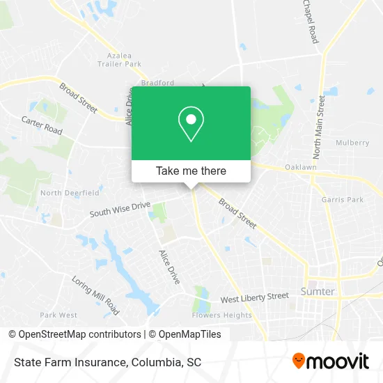 State Farm Insurance map