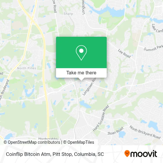Coinflip Bitcoin Atm, Pitt Stop map