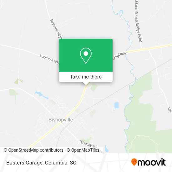 Busters Garage map