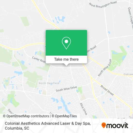 Colonial Aesthetics Advanced Laser & Day Spa map