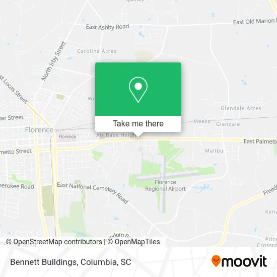 Bennett Buildings map
