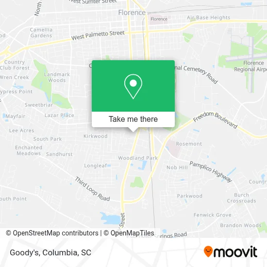 Goody's map