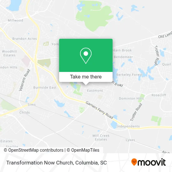Transformation Now Church map