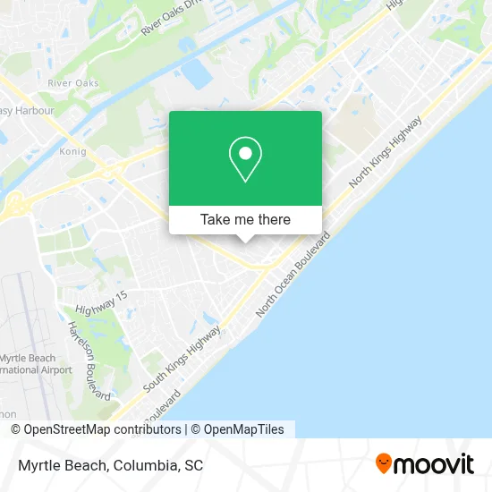 Myrtle Beach map