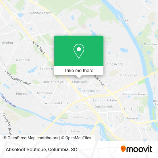 Absoloot Boutique map