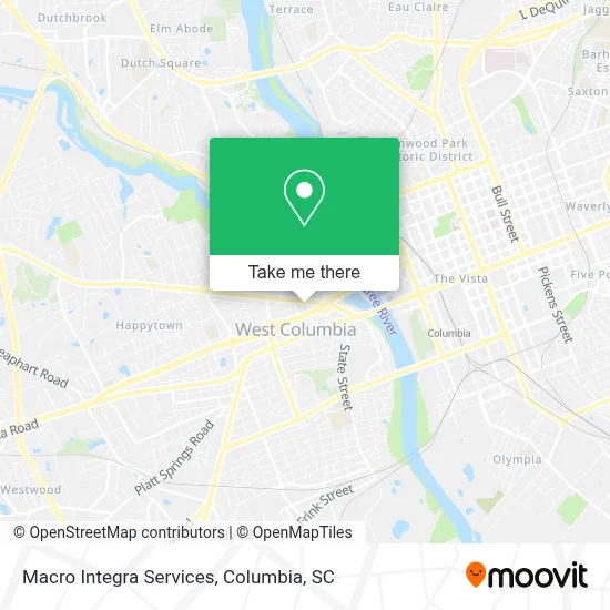Macro Integra Services map