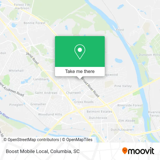Boost Mobile Local map