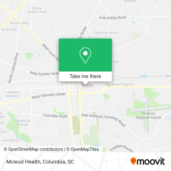 Mcleod Health map