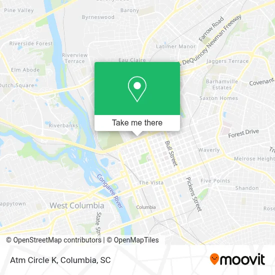 Atm Circle K map