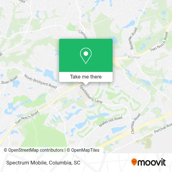 Spectrum Mobile map