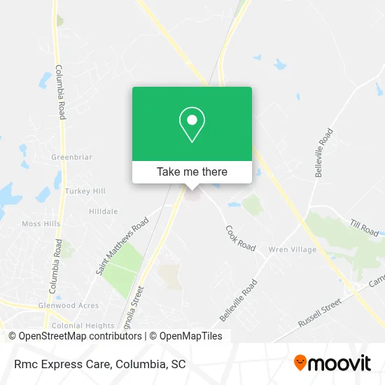 Rmc Express Care map