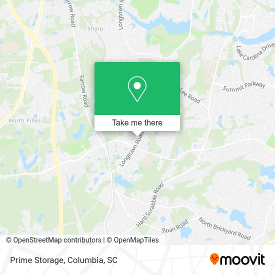 Prime Storage map