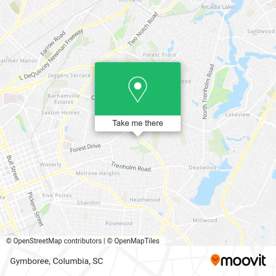 Gymboree map