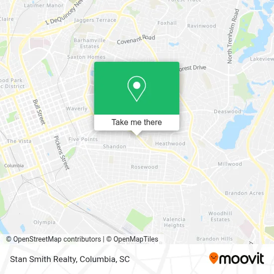Stan Smith Realty map