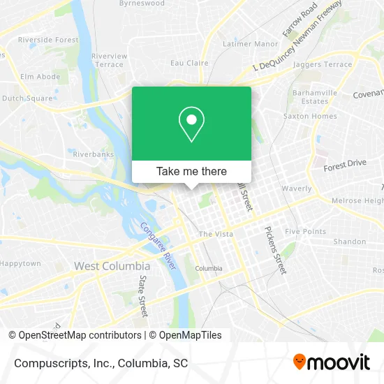 Compuscripts, Inc. map
