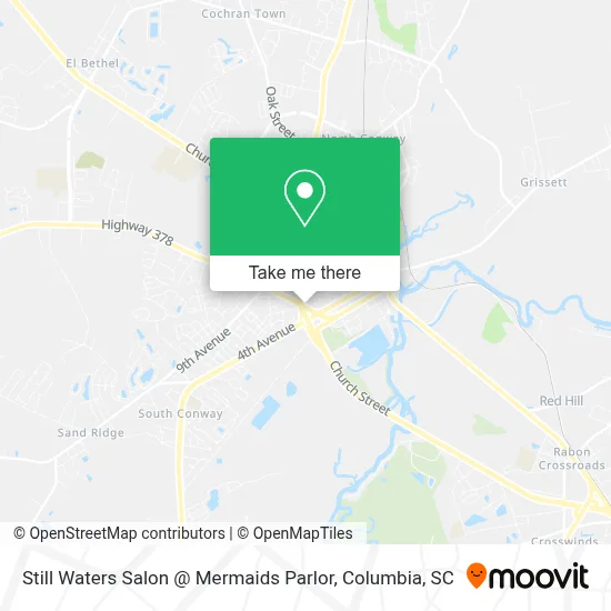 Still Waters Salon @ Mermaids Parlor map