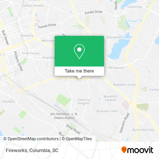 Fireworks map