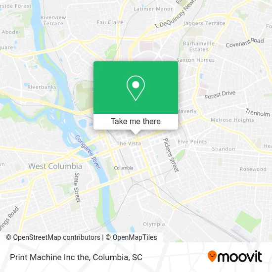 Print Machine Inc the map