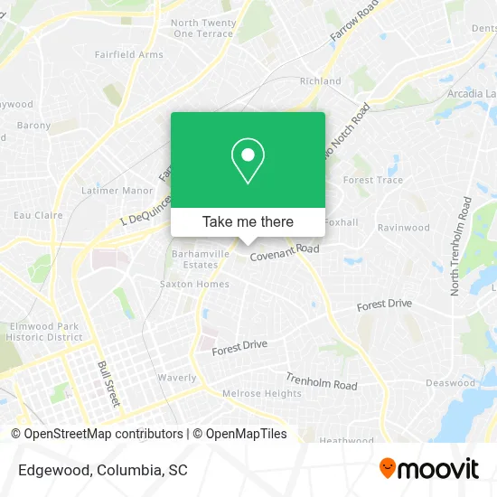 Edgewood map