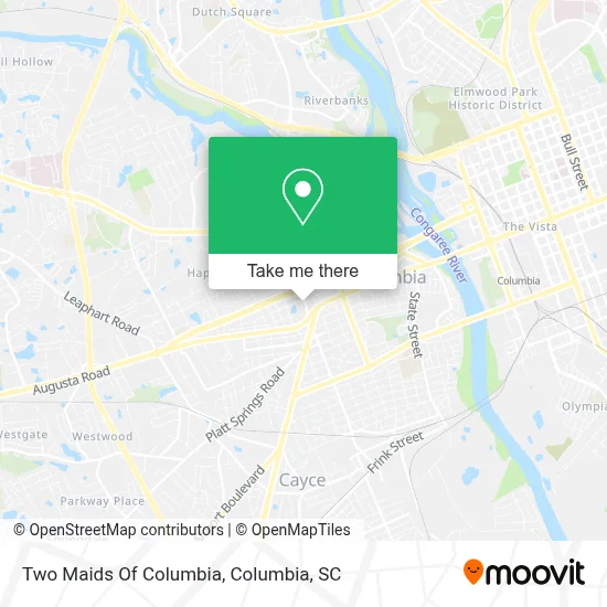 Two Maids Of Columbia map