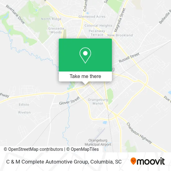 C & M Complete Automotive Group map
