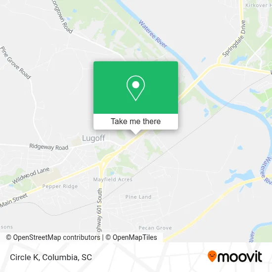 Circle K map