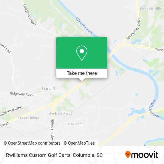 Rwilliams Custom Golf Carts map