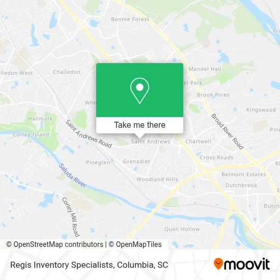 Rgis Inventory Specialists map