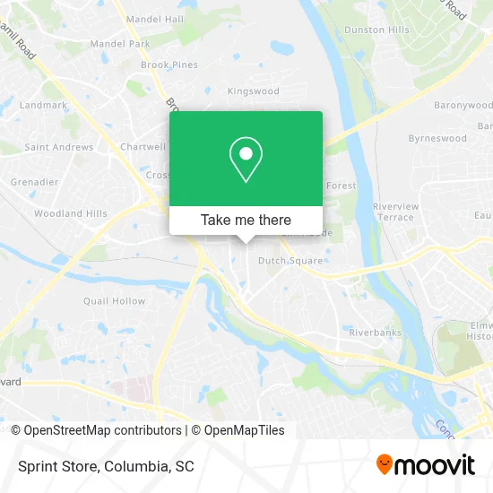 Sprint Store map