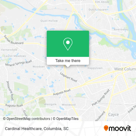 Cardinal Healthcare map