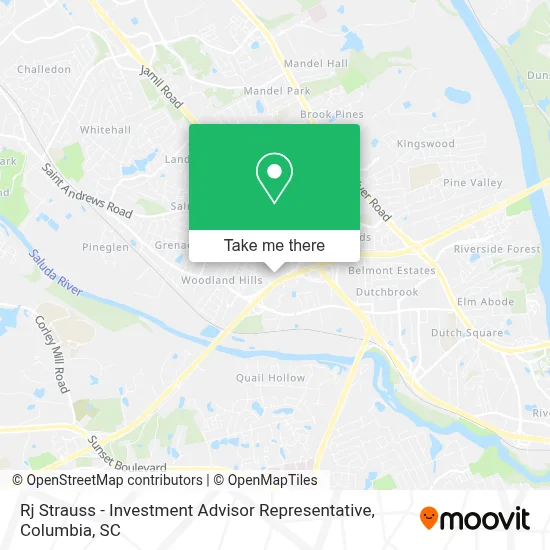 Rj Strauss - Investment Advisor Representative map