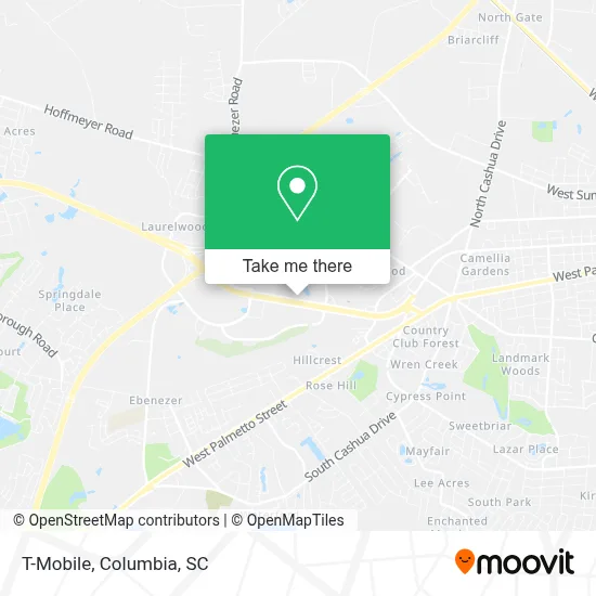 T-Mobile map