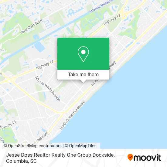 Jesse Doss Realtor Realty One Group Dockside map